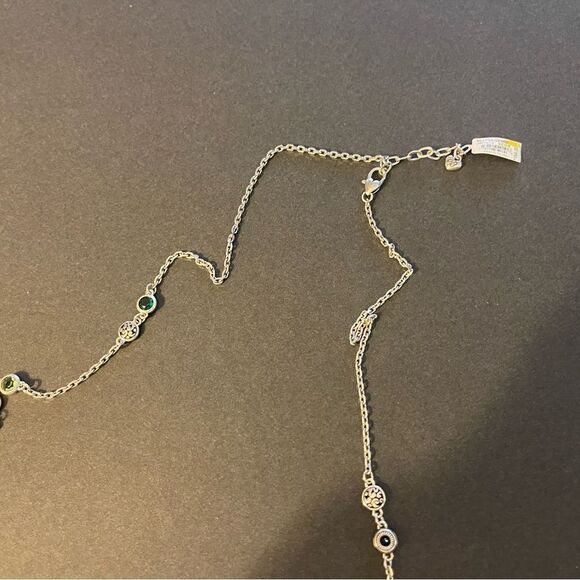 Brighton Elora Gems Dots Long Necklace NWT - Picture 7 of 8